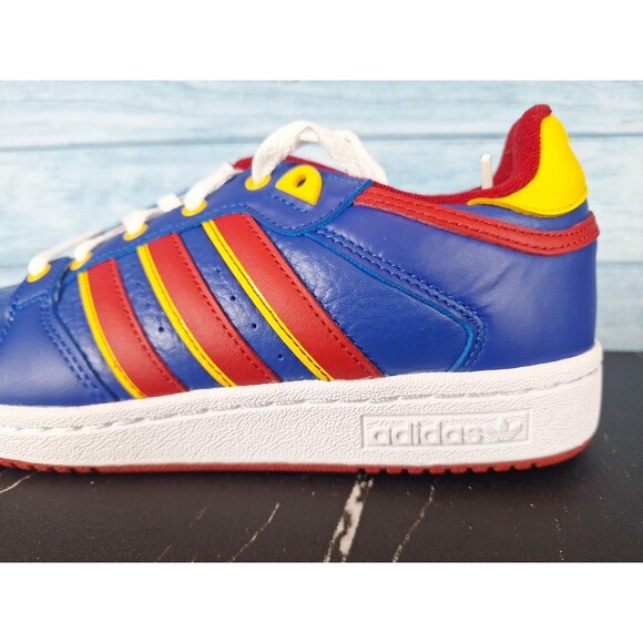 Adidas Rivalry Low Blue Red Yellow Shoes Kansas Size 6 main image 14